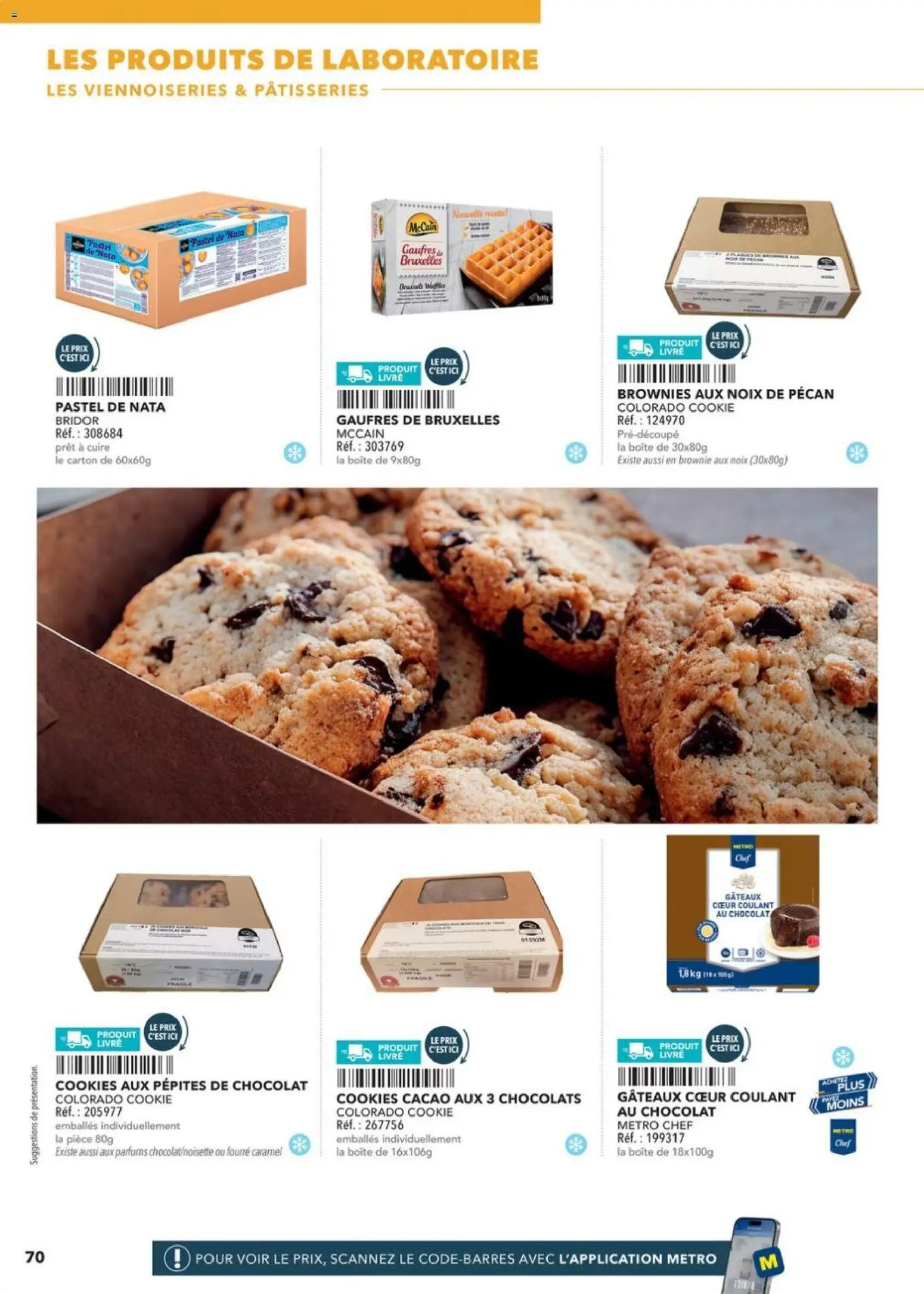 {H1} | Page: 70 | Produits: Pépites de chocolat, Cookies, Chocolat, Noix