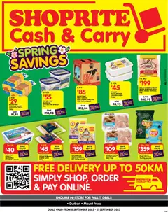 Shoprite specials catalogue – valid from 08.09.2025