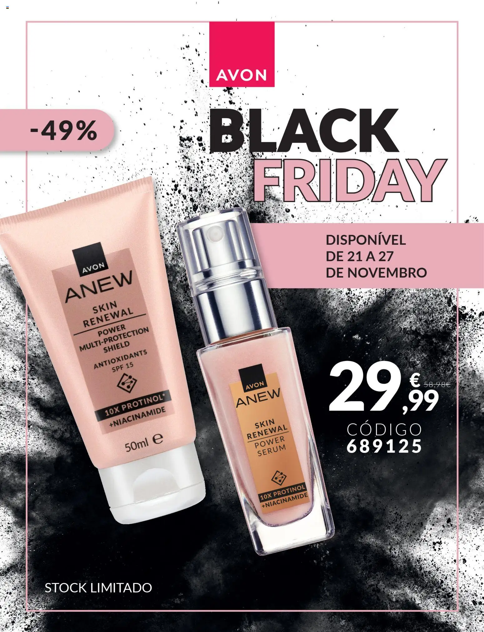 Avon - Black Friday │ válido de 21.11.2025 | Página: 1 | Produtos: Sérum