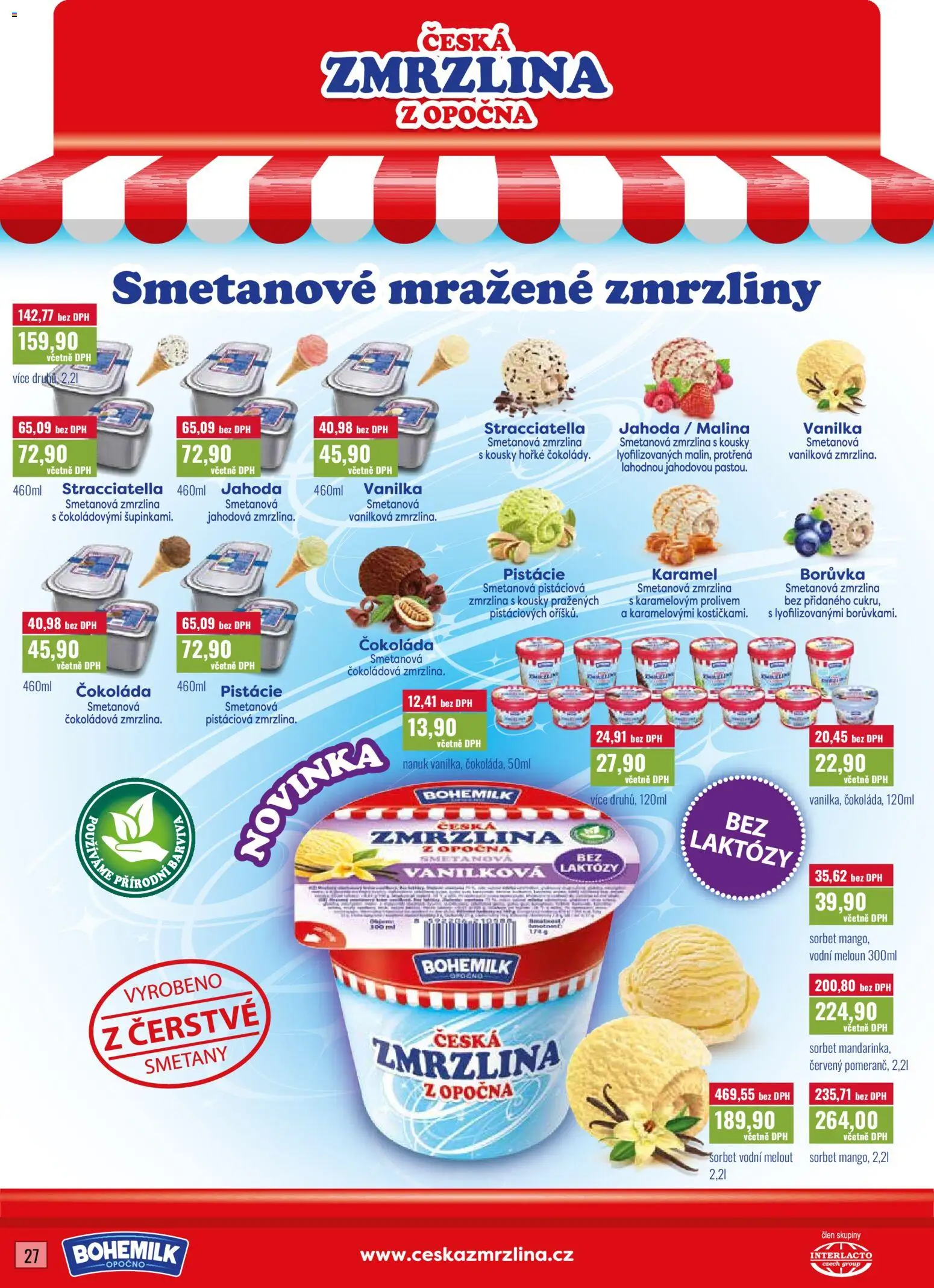 Ratio leták od 01.04.2026 | Strana: 28 | Produkty: Zmrzliny, Pistácie, Zmrzlina, Sorbet