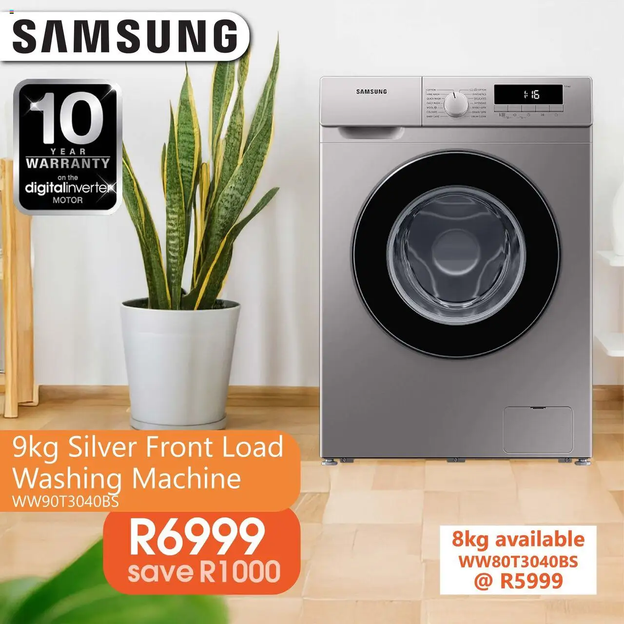 New Tafelberg Furnishers catalogue – valid from 16.10.2025 | Page: 6 | Products: Washing machine