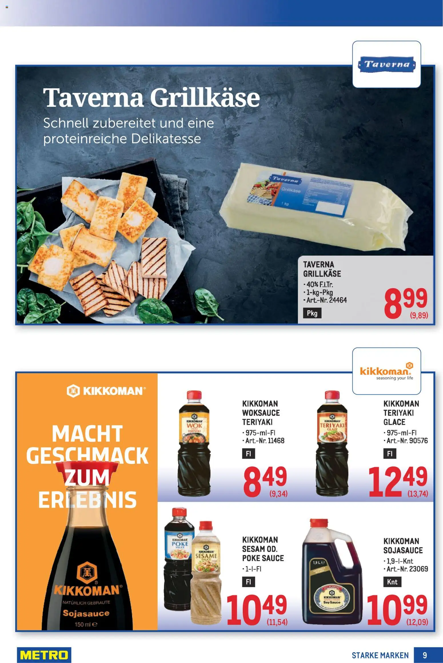 Metro Starke Marken gültig ab 22.01.2026 | Seite: 9