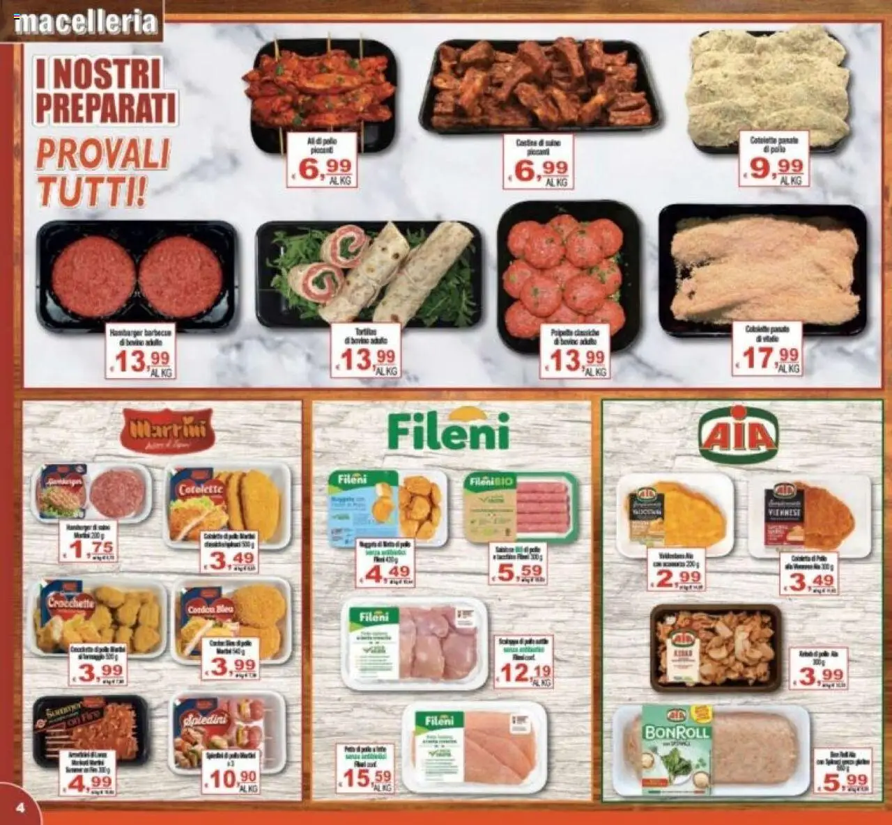 Volantino CTS del 06.08.2025 | Pagina: 4 | Prodotti: Pollo, Barbecue, Crocchette