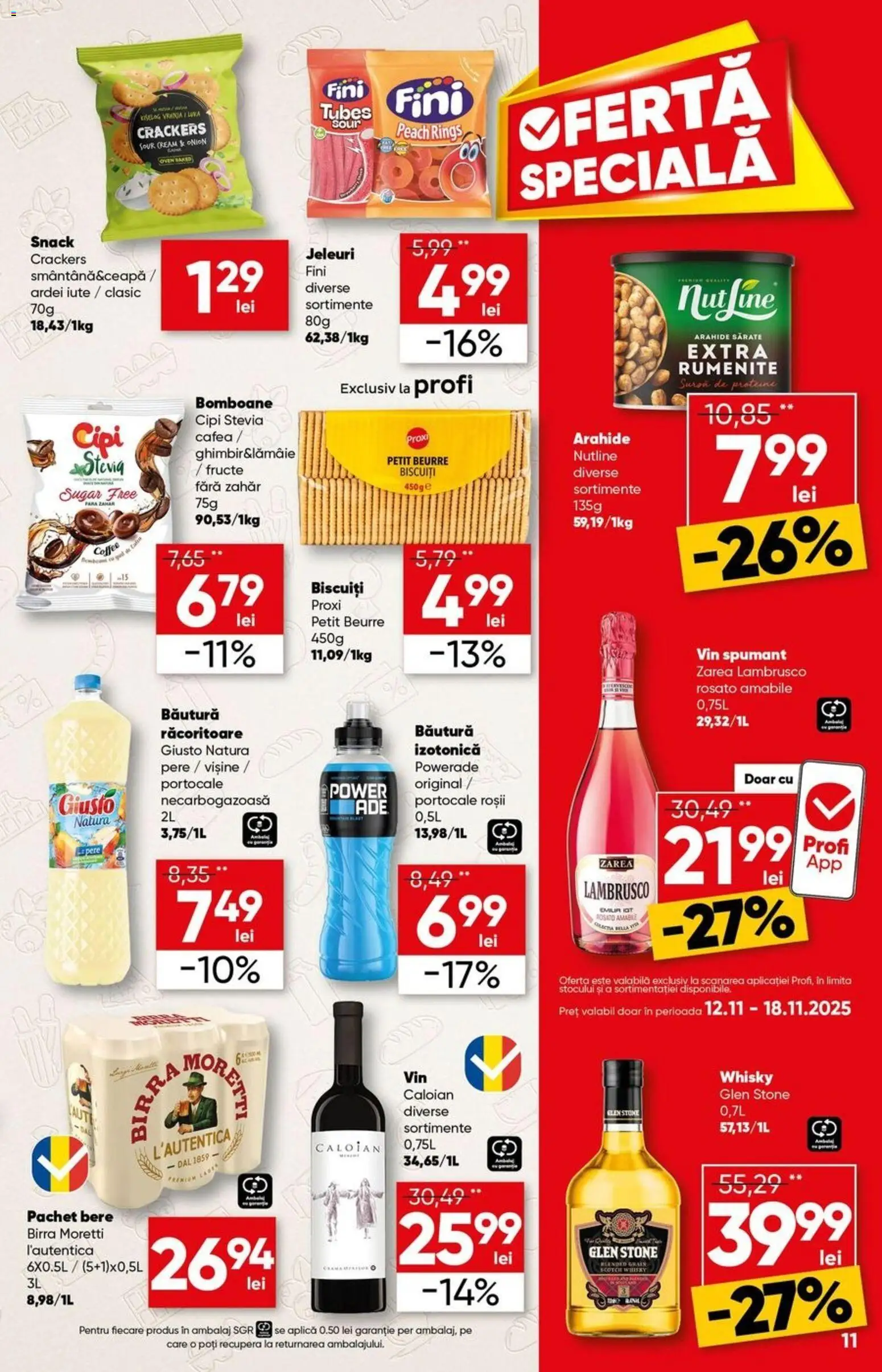 Noul catalog Profi – valabil de la 12.11.2025 | Pagină: 11 | Produse: Pară, Ardei iute, Arahide, Roșii