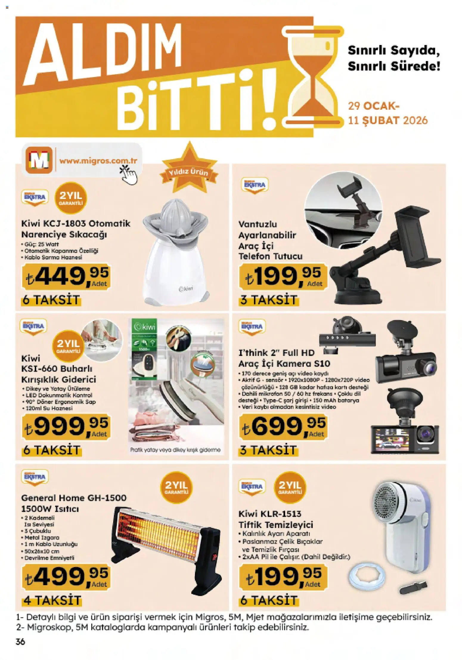Migros Katalog - 5M Migroskop Dijital - 29.01.2026 tarihinden itibaren geçerlidir | Sayfa: 122 | Ürünler: Pil, Telefon, Kablo, Mikrofon