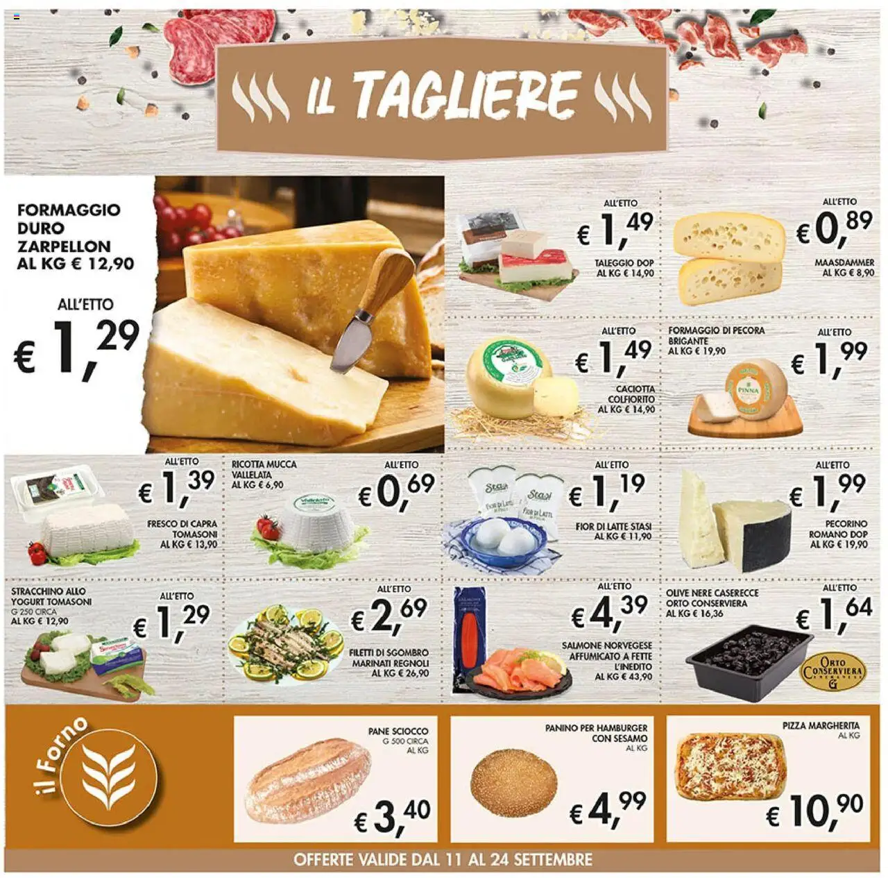 Volantino Coal del 11.09.2025 | Pagina: 6 | Prodotti: Yogurt, Pane, Formaggio, Stracchino