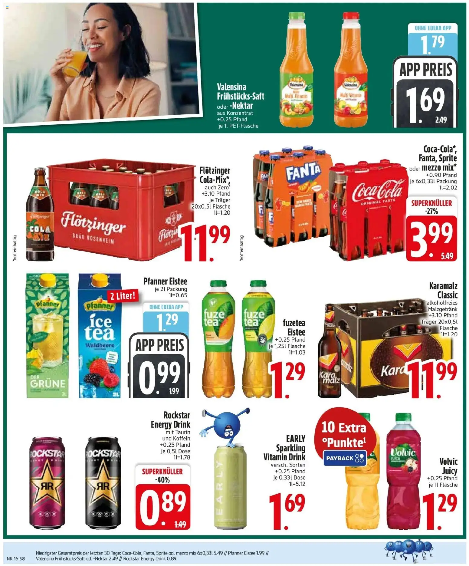 Edeka prospekt München	 – gültig ab 13.04.2026 | Seite: 10 | Produkte: Mezzo mix, Cola, Energy, Pfanner eistee