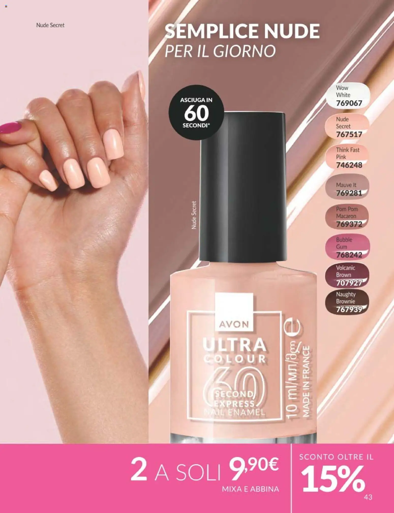 Volantino Avon del 01.03.2026 | Pagina: 43