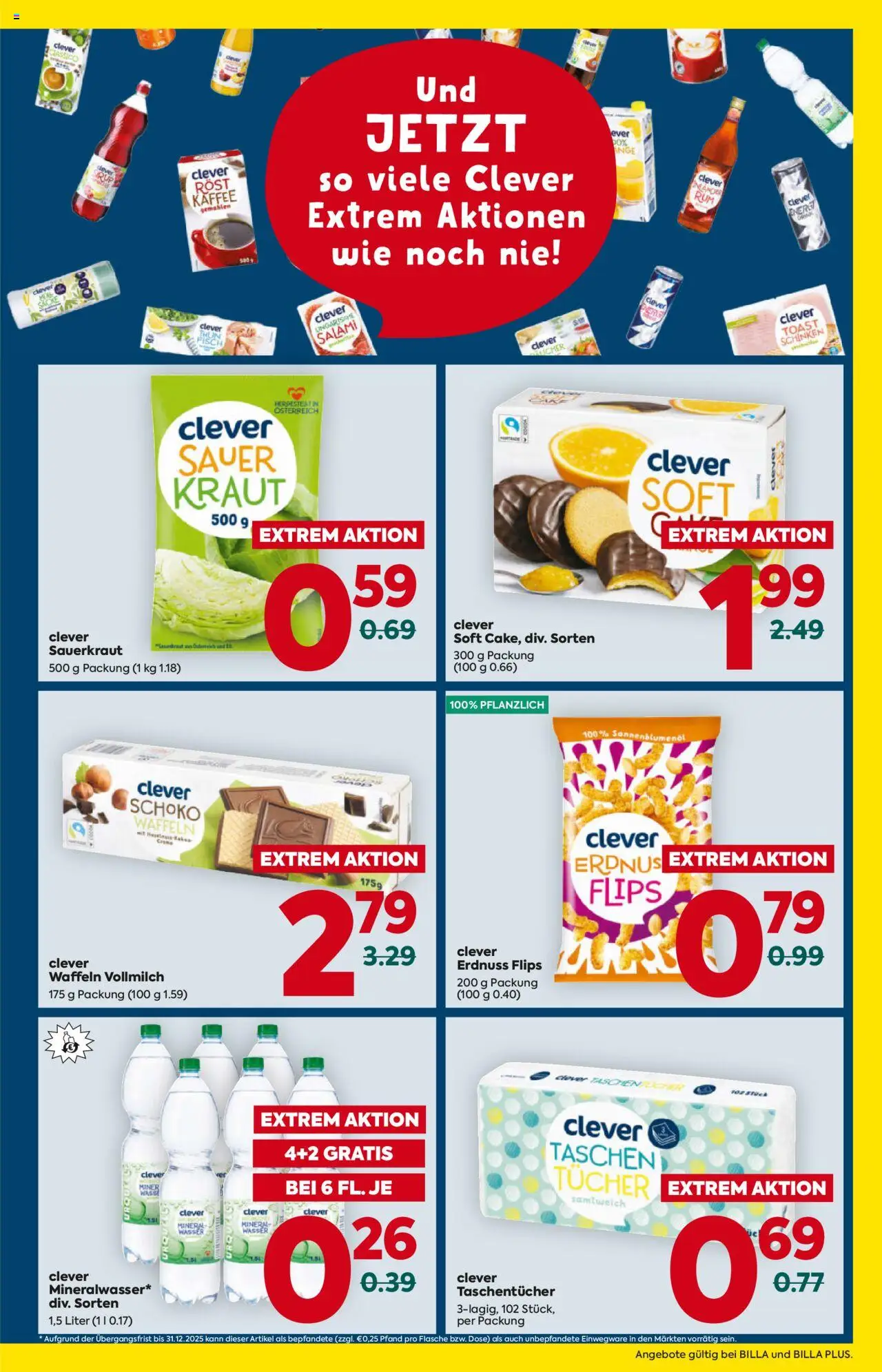 Billa Flugblatt - Kärnten gültig ab 09.10.2025 | Seite: 7 | Produkte: Wasser, Kraut, Kaffee, Fisch