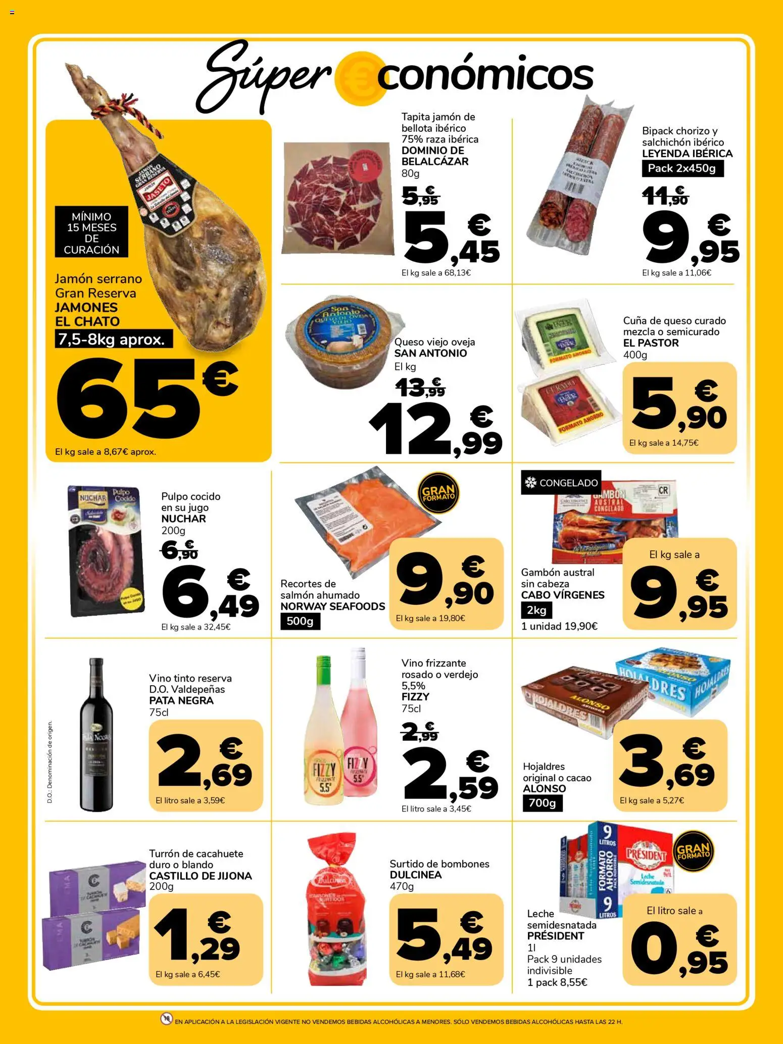 Supeco folleto │ válido desde el 13.11.2025 | Página: 2 | Productos: Jamón serrano, Queso, Vino, Salmón ahumado