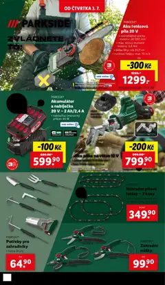 Lidl leták - Spotřební zboží od 30.06.2025 | Strana: 22 | Produkty: Nůžky, Aku řetězová pila, Zahradní nůžky, Pila