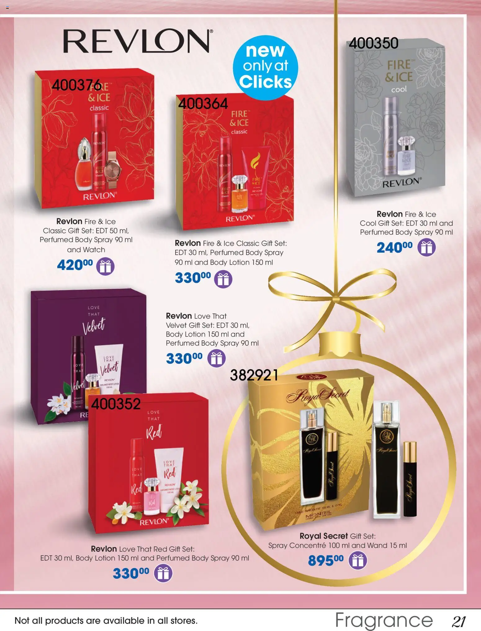 New Clicks catalogue – valid from 28.10.2025 | Page: 21 | Products: Watch, Body spray, Fragrance, Lotion