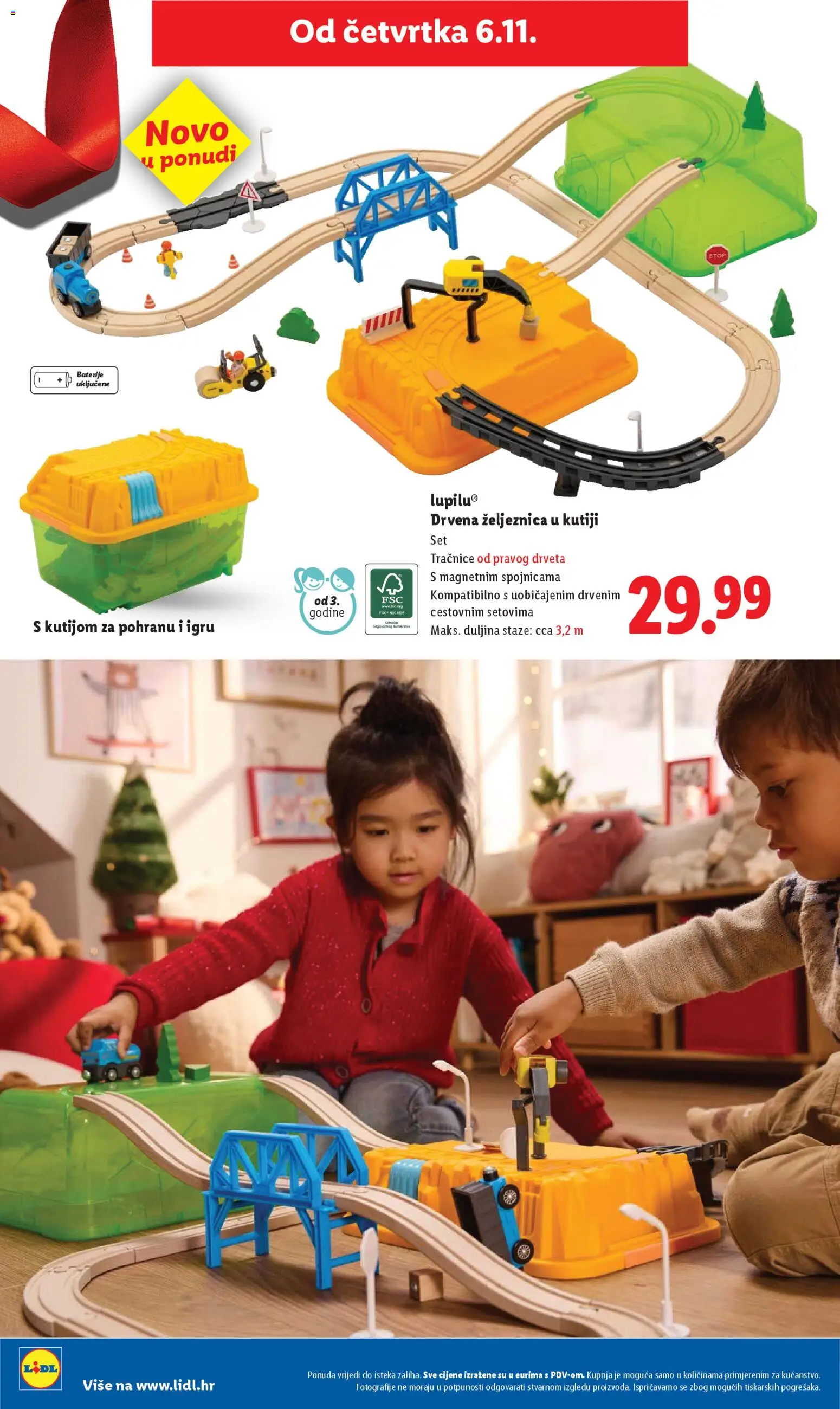 Lidl katalog | vrijedi od 06.11.2025 | Stranica: 32 | Proizvodi: Baterije