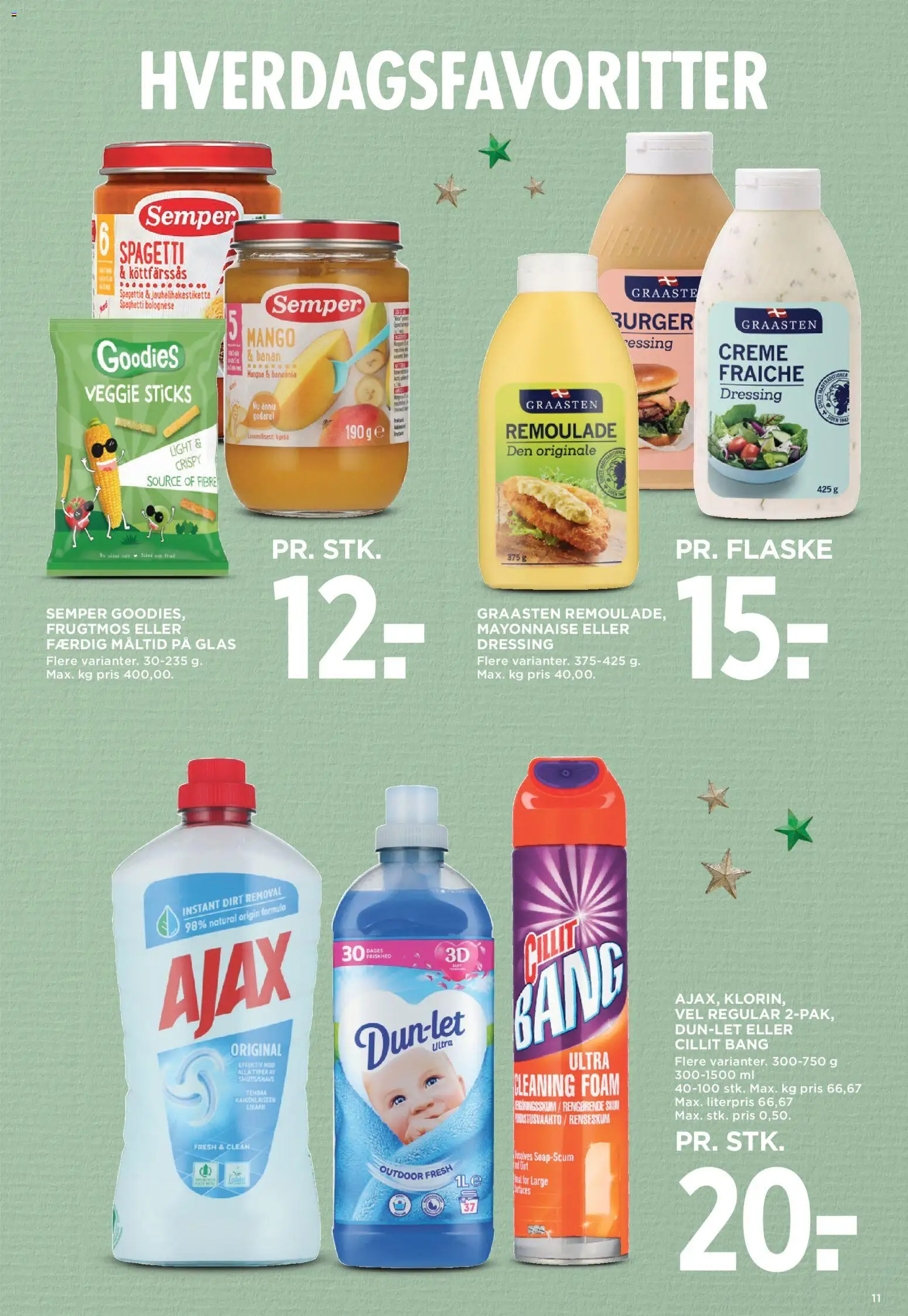 Meny tilbudsavis – gyldig fra 12.12.2025 | Side: 15 | Produkter: Creme, Spaghetti, Dressing, Remoulade