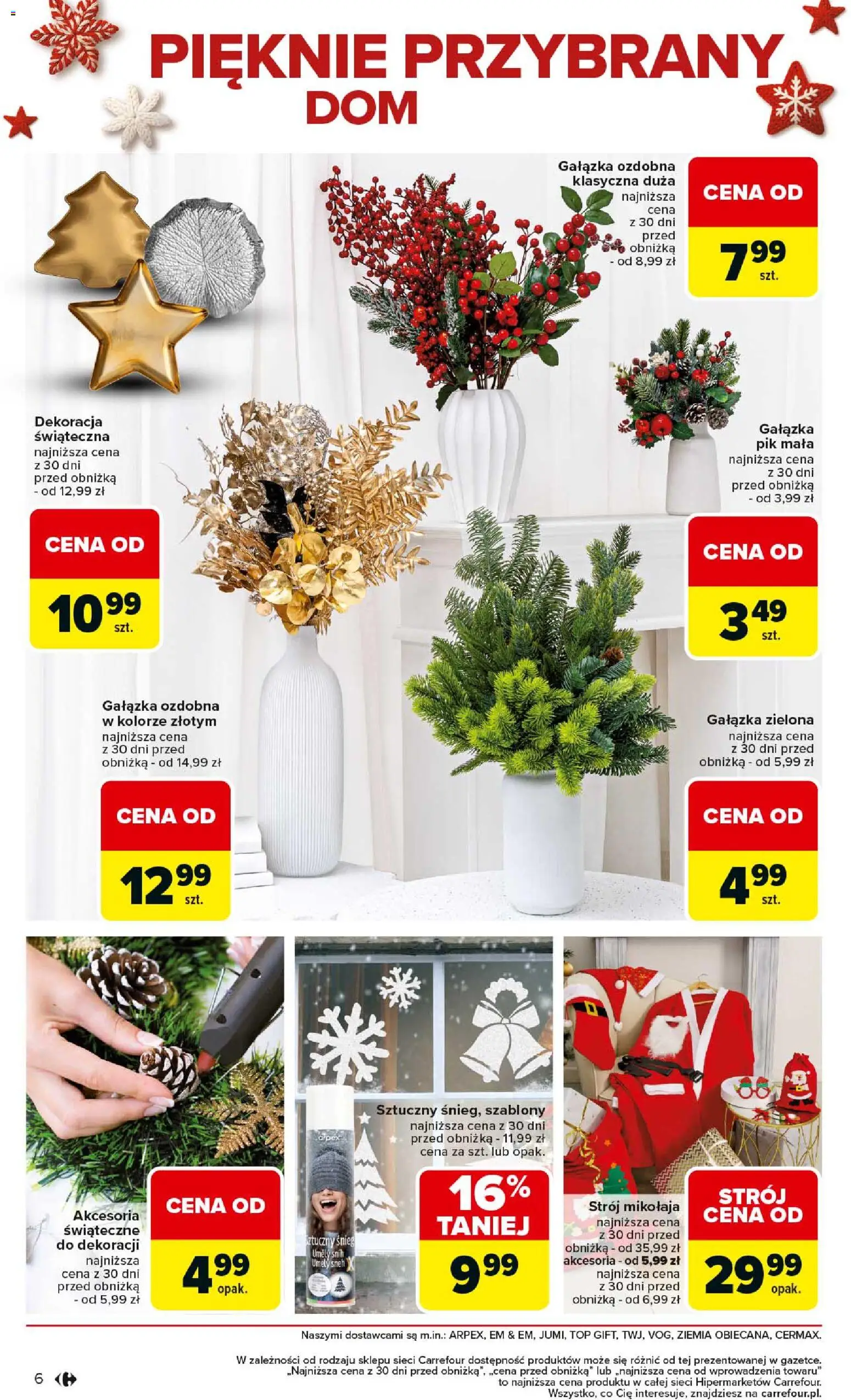 Carrefour Gazetka - Święta spełnionych marzeń od 01.12.2025 | Strona: 6 | Produkty: Top, Ziemia
