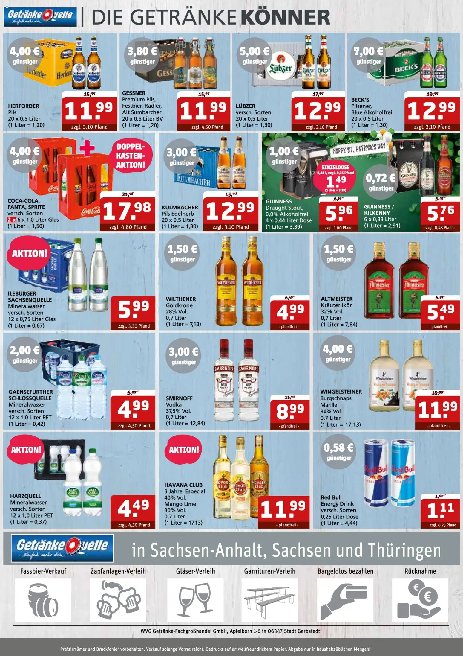 Getränke Quelle Prospekt 	 – gültig ab 02.03.2026 | Seite: 4 | Produkte: Sprite, Energy, Wilthener, Smirnoff