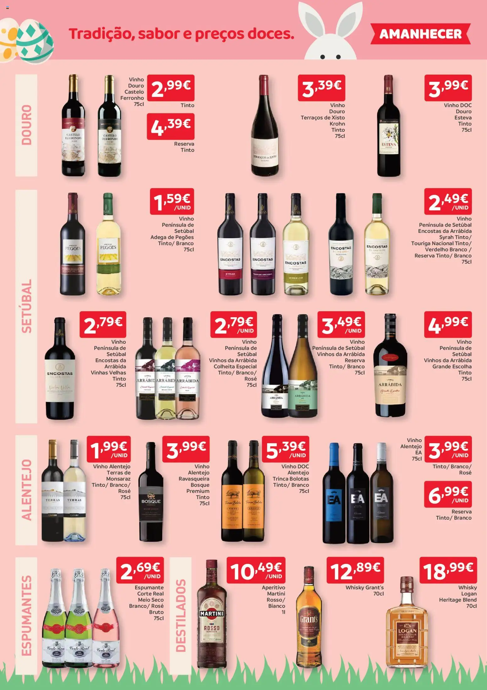 Amanhecer folheto │ válido de 26.03.2026 | Página: 5 | Produtos: Whisky, Espumante, Vinho