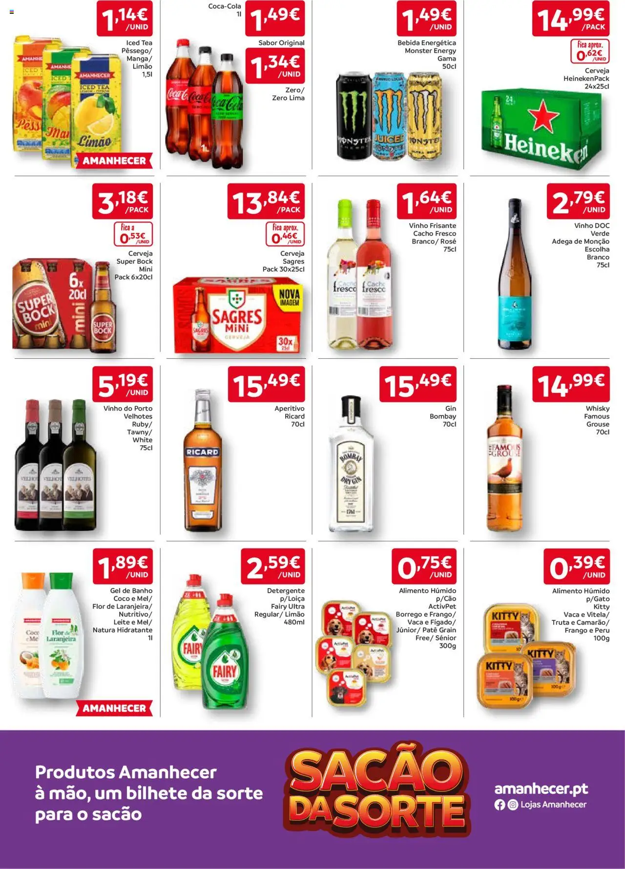 Amanhecer folheto │ válido de 26.06.2025 | Página: 8 | Produtos: Peru, Super bock, Leite, Banho