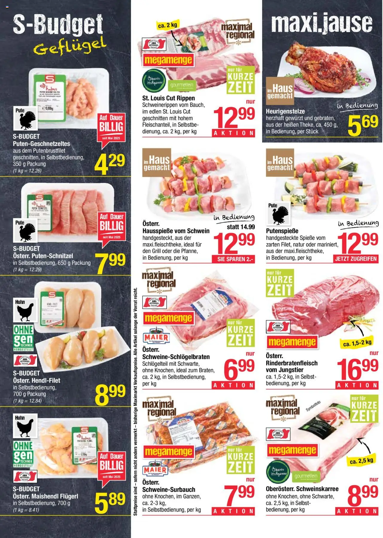 Maximarkt Flugblatt gültig ab 11.08.2025 | Seite: 4 | Produkte: Grill