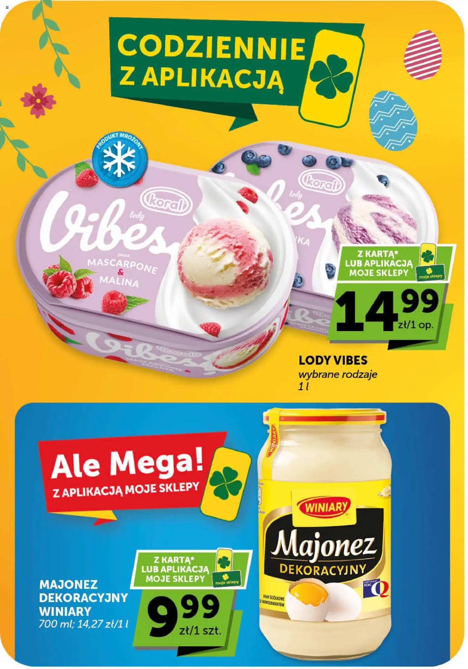 ABC gazetka - Market od 02.04.2026 | Strona: 13 | Produkty: Malina, Mascarpone, Lody, Majonez