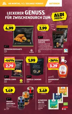 Aldi Aktionen ab 05.03.2026 gültig | Seite: 29 | Produkte: Tee, Früchte