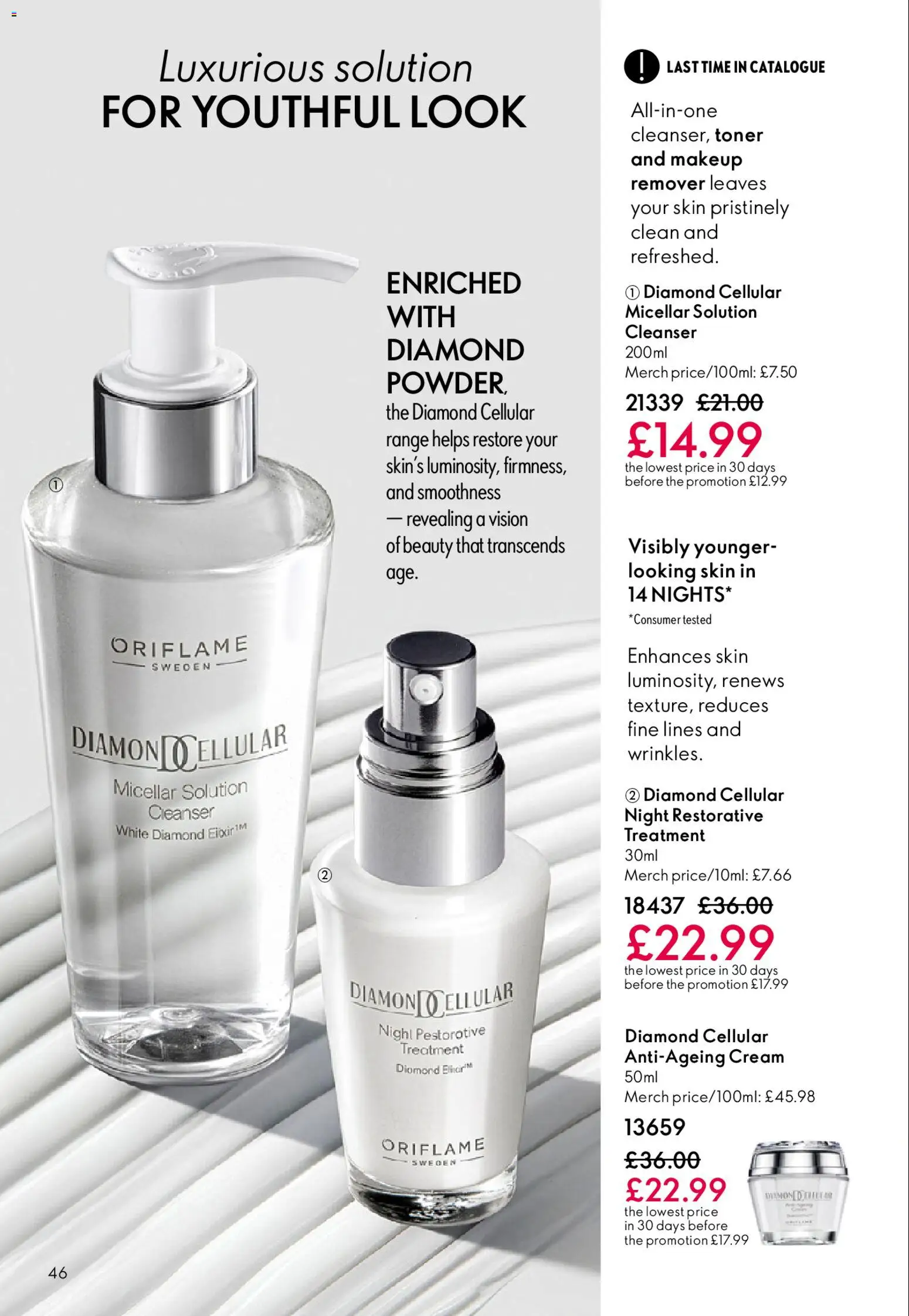 {H1} | Page: 46 | Products: Cream, Toner