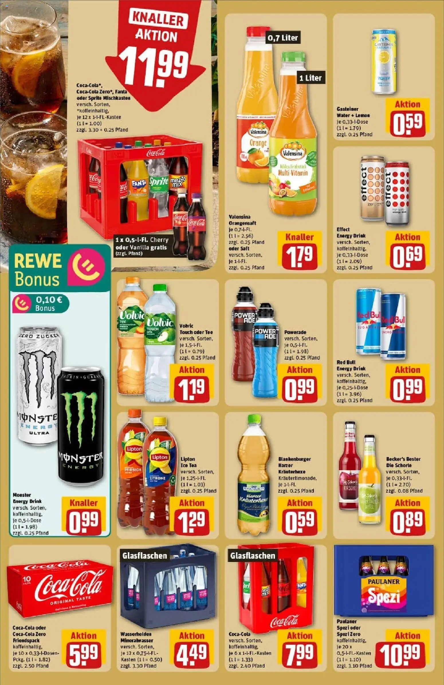 Rewe prospekt Braunschweig	 – gültig ab 26.10.2025 | Seite: 20 | Produkte: Zitrone, Powerade, Saft, Volvic