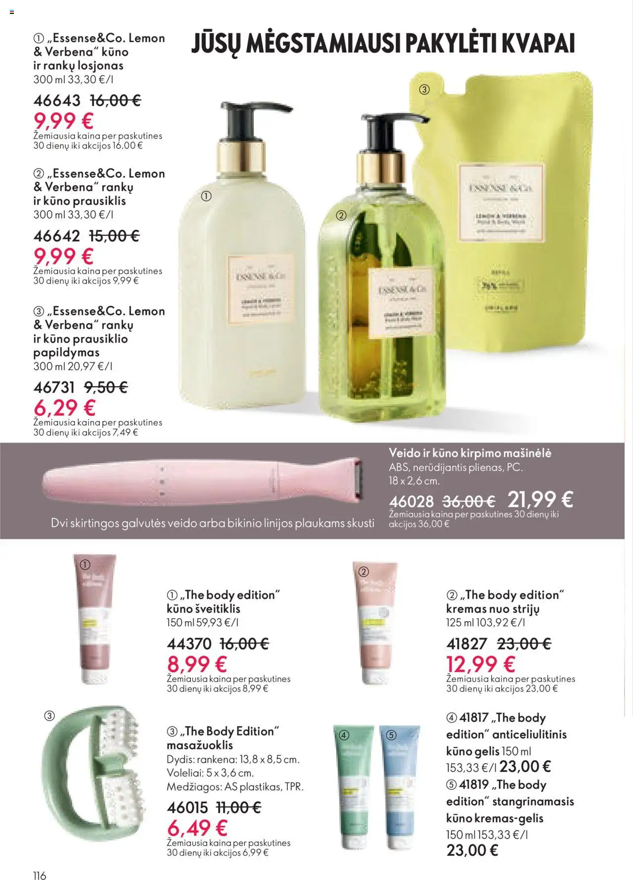 Oriflame akcijos nuo 29.10.2025 | Puslapis: 116 | Prekių: Kremas, Šveitiklis, Prausiklis