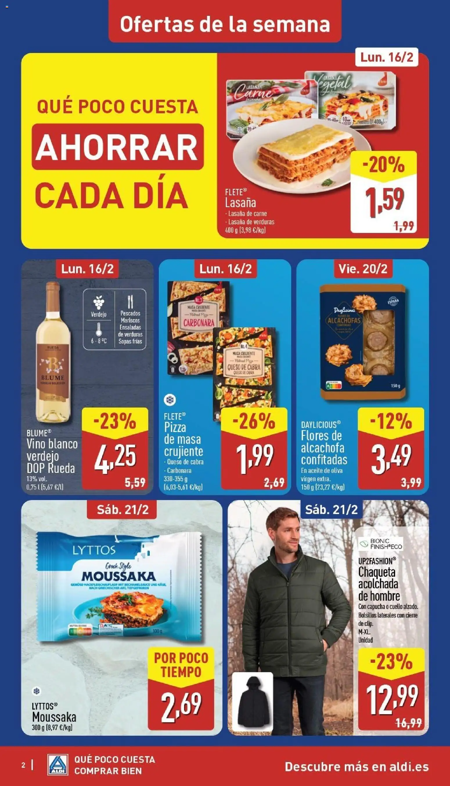 Aldi folleto Península │ válido desde el 16.02.2026 | Página: 2