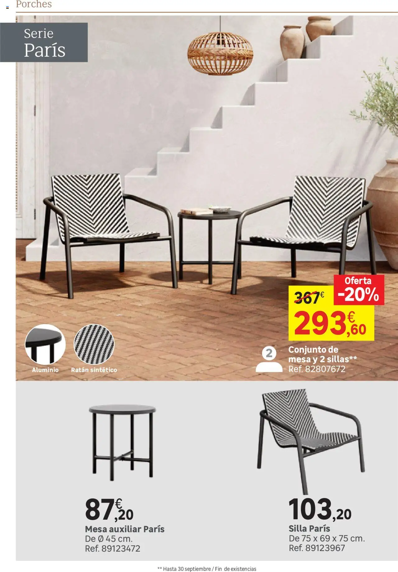 Leroy Merlin catálogo │ válido desde el 25.03.2025 | Página: 99 | Productos: Mesa auxiliar, Mesa, Silla