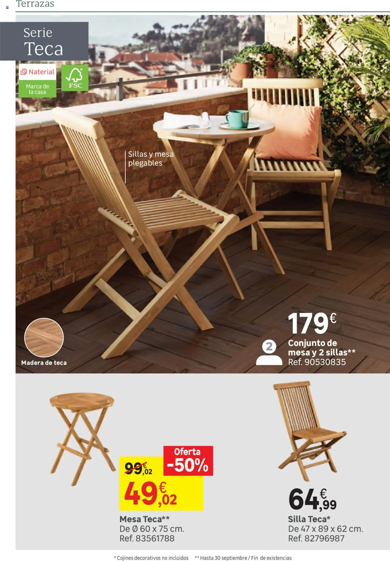 Leroy Merlin catálogo │ válido desde el 25.03.2025 | Página: 19 | Productos: Mesa, Silla