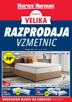 Harvey Norman katalog akcije – veljaven od 05.01.2026