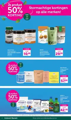 Holland & Barrett folder / publicité - Voorbeeld van een folder van Holland & Barrett, geldig van 16.03.2026 | Pagina: 4 | Producten: La, Kaneel, Vitamine C, Peper