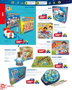 Náhled letáku Sparkys katalog Vánoce od 01.10.2025 | Strana: 110 | Produkty: Ryby, Hra, Baterie, Body