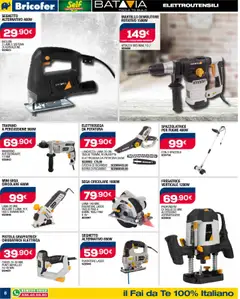 Anteprima del volantino Self Batavia catalogo valido a partire dal 30.05.2025 | Pagina: 6 | Prodotti: Chiodi, Martello, Sega, Valigetta