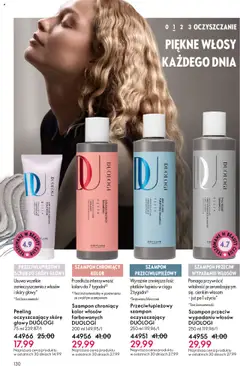 Pogląd oferty "Oriflame Katalog 14 2025" - ważna od 01.10.2025 | Strona: 130 | Produkty: Szampon, Kolor włosów, Peeling