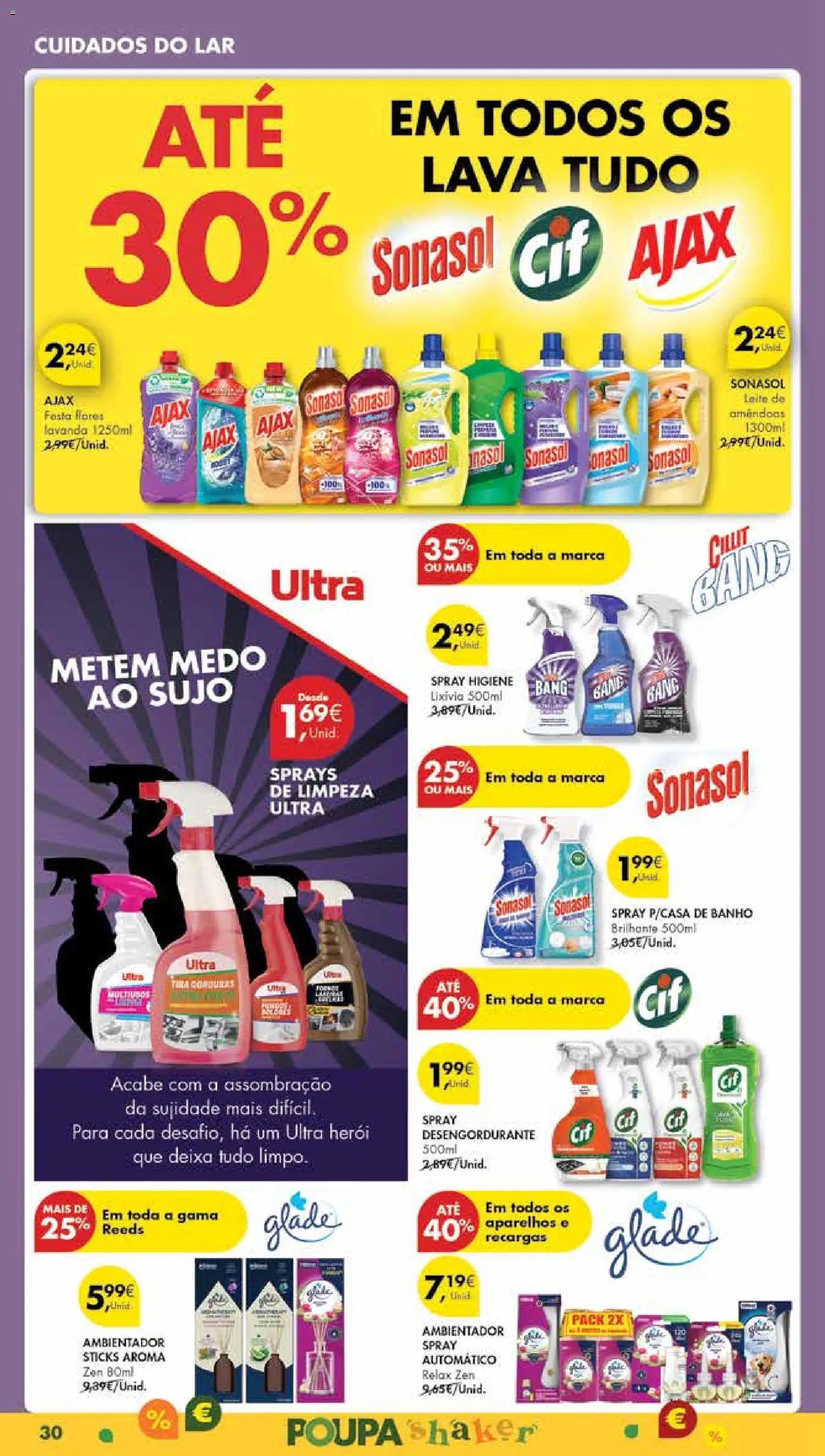 Pingo Doce Poupe Esta Semana Madeira │ válido de 28.10.2025 | Página: 30 | Produtos: Amêndoas, Flores, Leite, Casa de banho