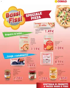 Volantino Conad del 17.09.2025 | Pagina: 4 | Prodotti: Prosciutto Cotto, Olive, Prosciutto, Farina