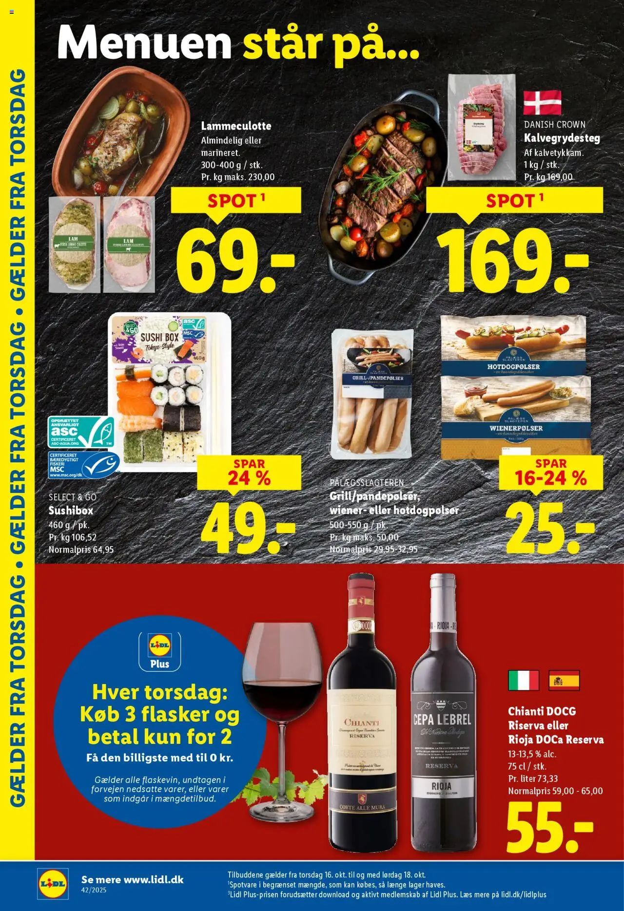 Lidl tilbudsavis – gyldig fra 12.10.2025 | Side: 30 | Produkter: Sushi, Søm