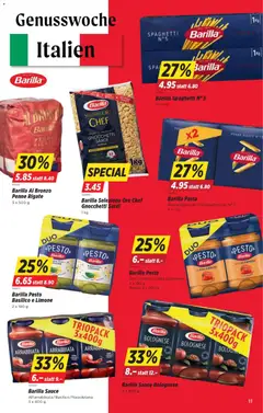 Barilla Spaghetti N° 5, 2 x 1 kg ab 23.04.2026 gültig | Seite: 11