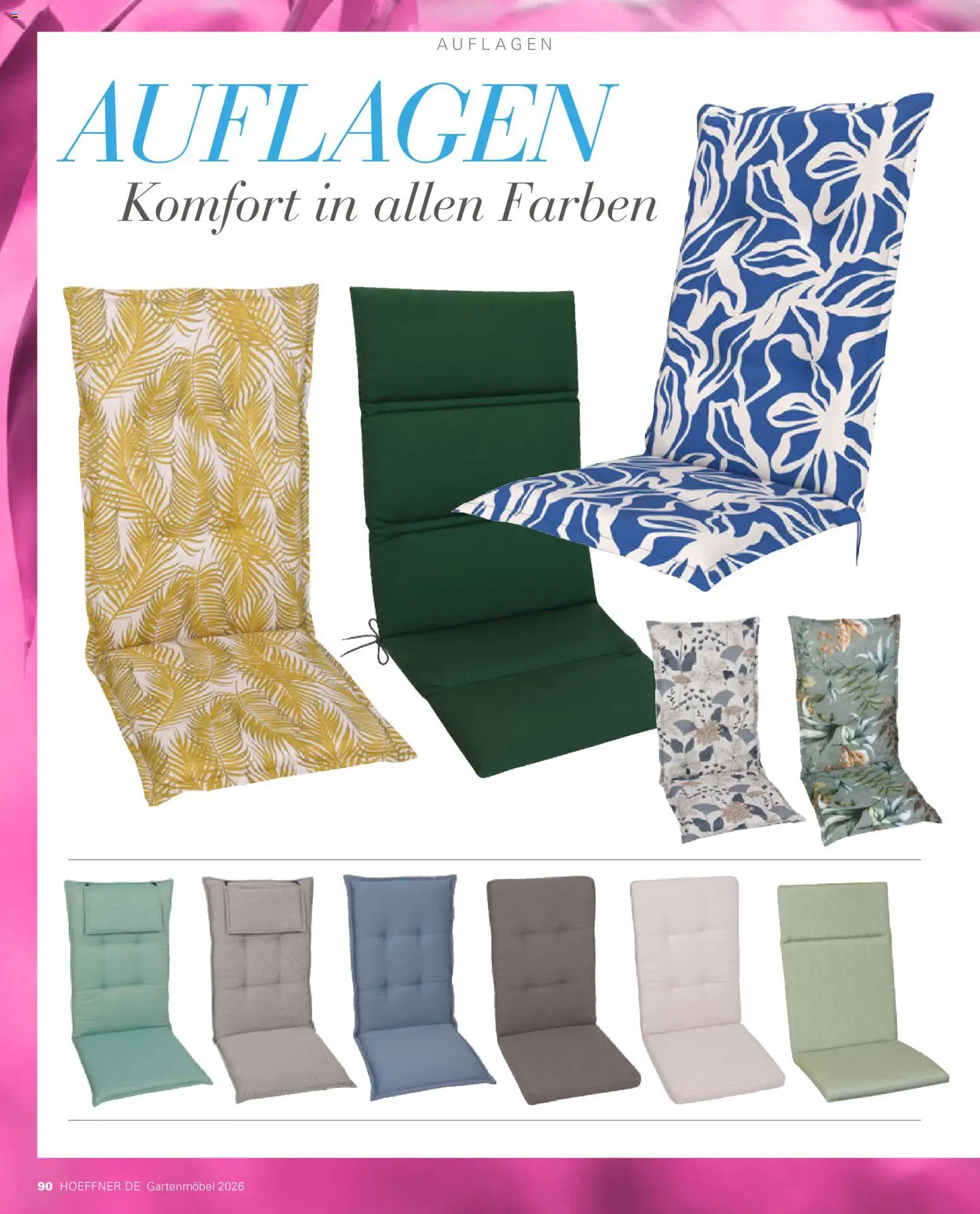 Höffner Prospekt Gartenmöbel | 27.03.2026 | Wie erhält man einen begrenzten Rabatt? | Deutschland