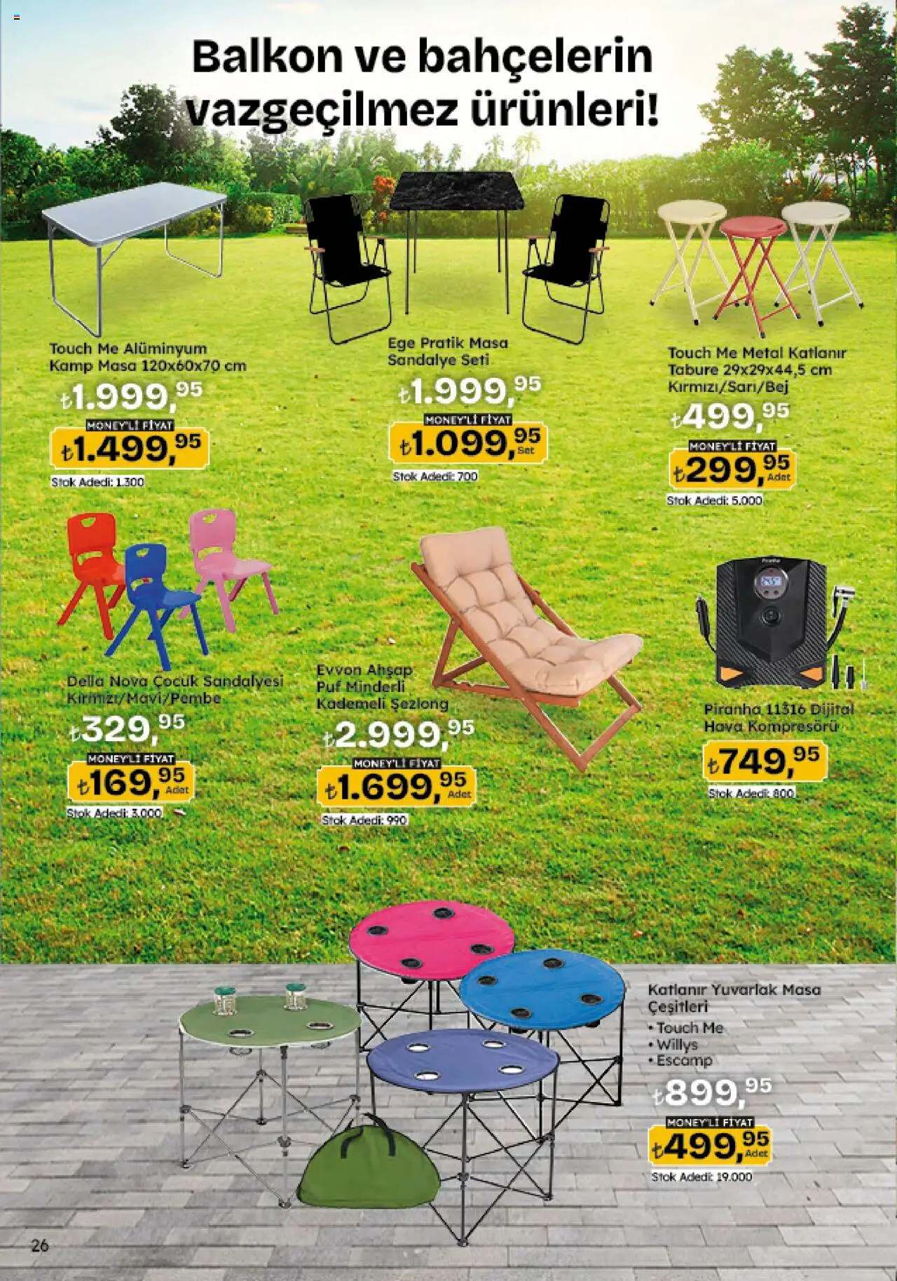 Migros Katalog - 5M Migroskop Dijital - 21.08.2025 tarihinden itibaren geçerlidir | Sayfa: 26 | Ürünler: Masa, Sandalye
