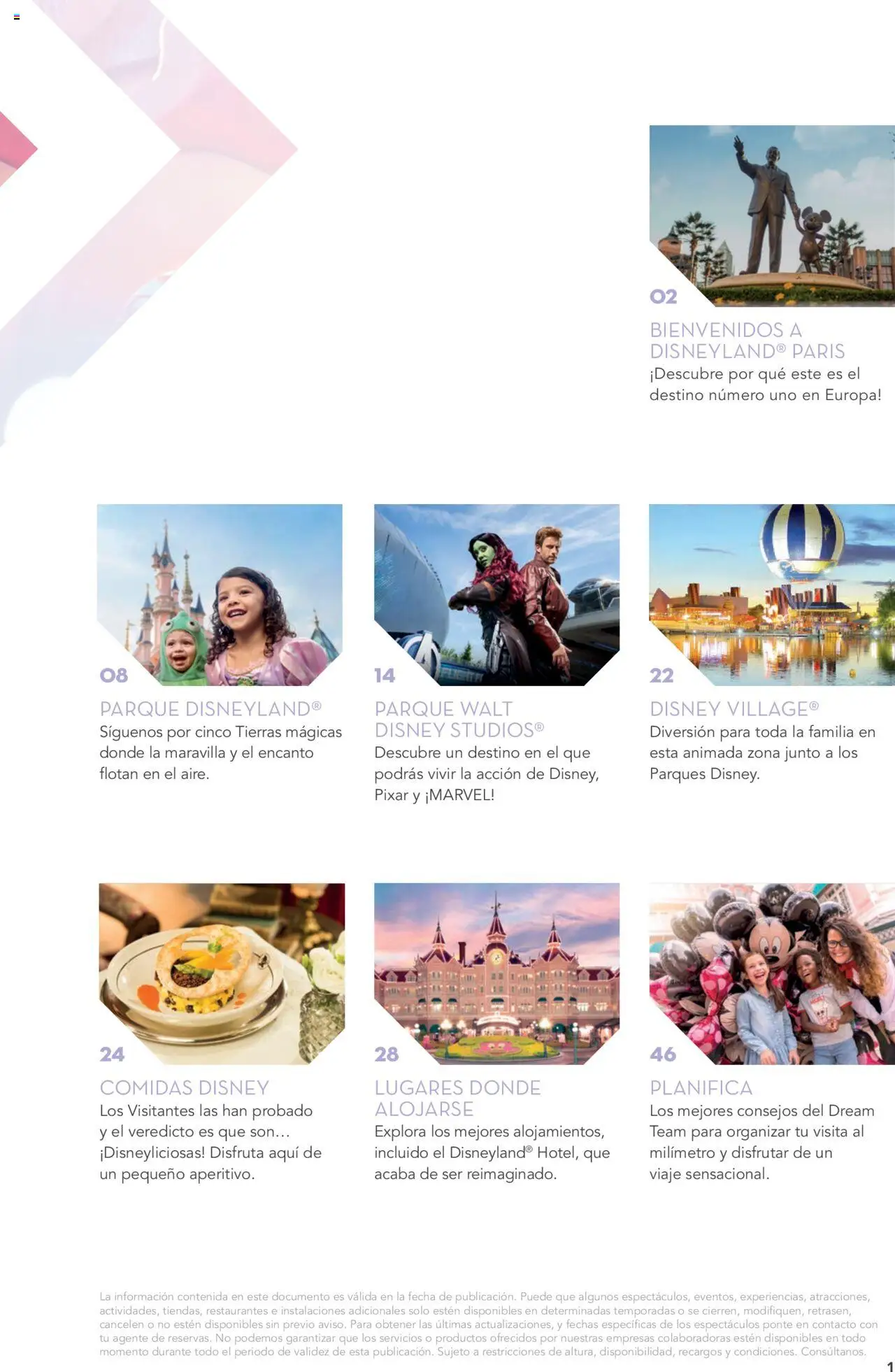 Viajes El Corte Inglés - Disneyland Paris 2025 2026 │ válido desde el 01.04.2025 | Página: 3