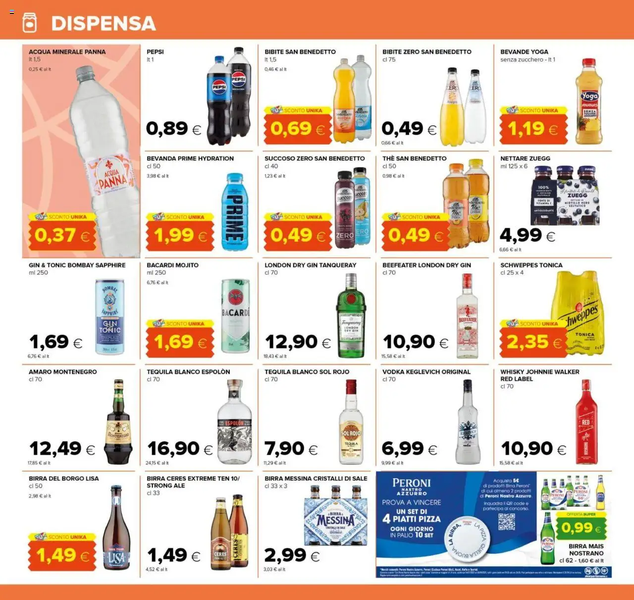 Volantino Tigre del 07.08.2025 | Pagina: 12 | Prodotti: Birra, Panna, Ananas, The