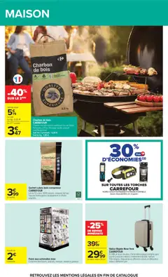 Carrefour - Prévisualisation de Carrefour catalogue valide à partir de 07.04.2026 | Page: 66 | Produits: Charbon De Bois, Sac, Valise cabine, Valise