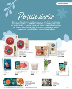 Feestelijk PLUS Gerookte zalm tartaar met mosterddillesaus, Gerookte zalm tartaar met mosterddillesaus Doos 120 gram - Voorbeeld van een folder van Plus, geldig van 22.03.2026 | Pagina: 47