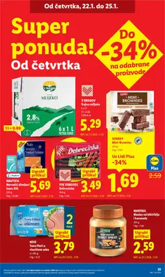 NIXE Tuna fileti u vlastitom soku, 2 x 195 g - Pregled kataloga iz trgovine Lidl, vrijedi od 19.01.2026 | Stranica: 55