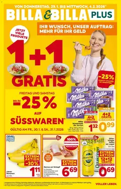 Billa Flugblatt - Wien ab 29.01.2026 gültig