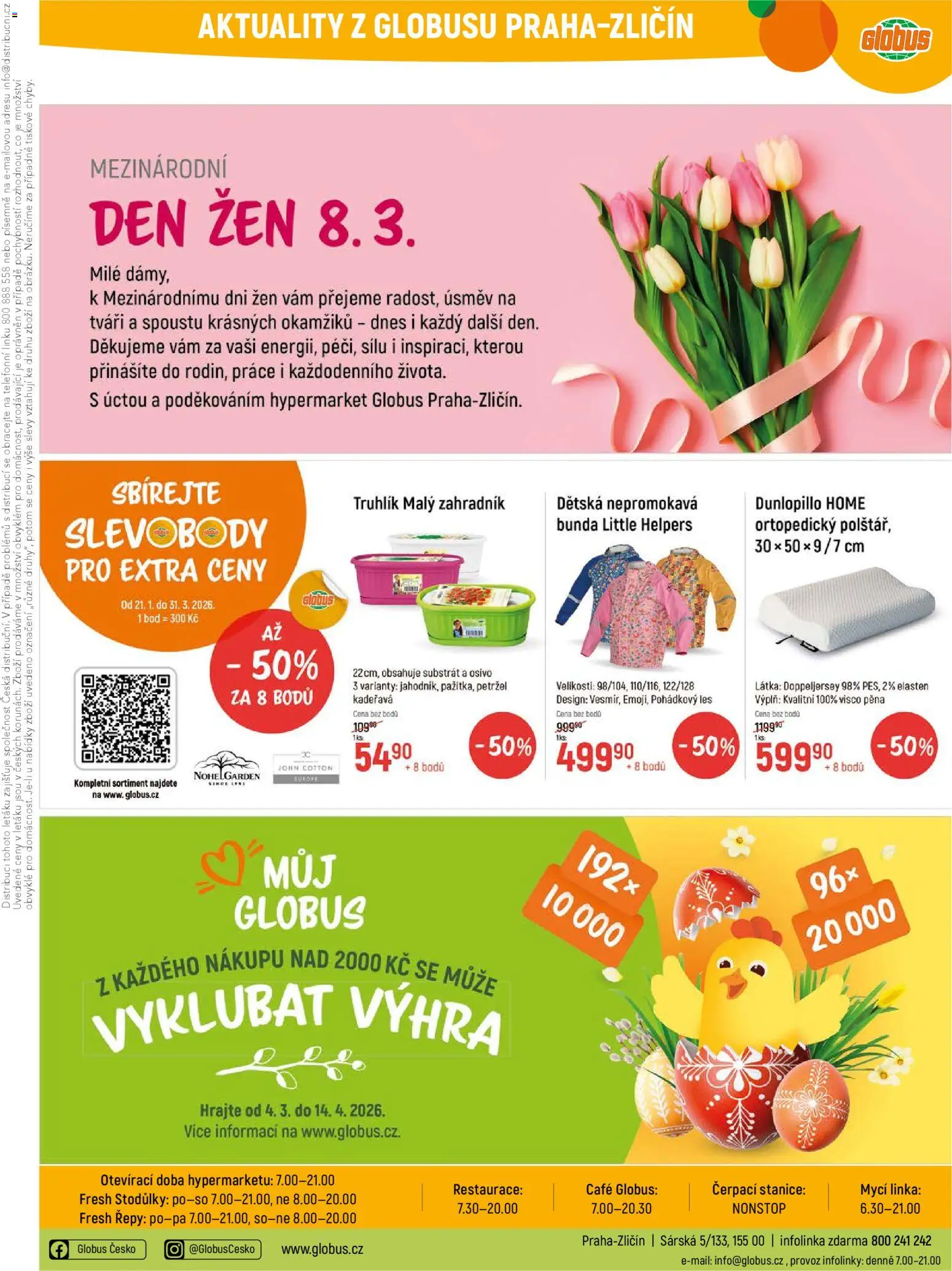 Globus leták - Praha Zličín od 04.03.2026 | Strana: 29 | Produkty: Truhlík, Bunda, Globus, Řepy