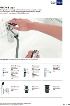 Preview of B&Q - Bathrooms valid from 16.12.2025 | Page: 181